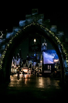 Chistmas in the Wizarding World of Harry Potter Photo by Kathy Flynn