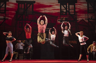 A Bronx Tale at the Hollywood Pantages - Belmont-Avenue---dance-jump